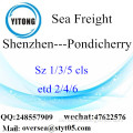 Shenzhen-Hafen LCL Konsolidierung zu Pondicherry